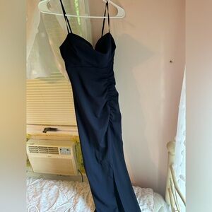 Emerald Sundae Long Navy Blue Dress